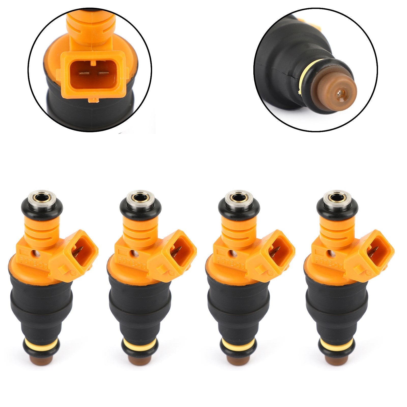 4 st bränsleinsprutare 028015094 för Ford F150 F250 F350 Lincoln 4.6 5.0 5.4 5.8 V8 Generic