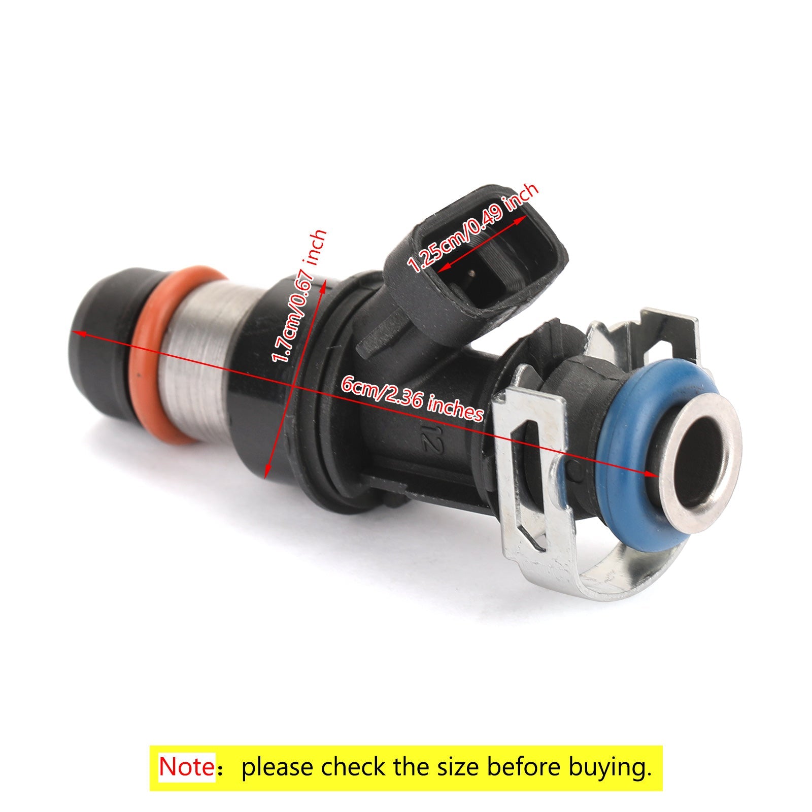 1ks nový vstrekovač paliva pre 2000-2003 Chevy S10 GMC Sonoma 2.2L 25325012 Generic