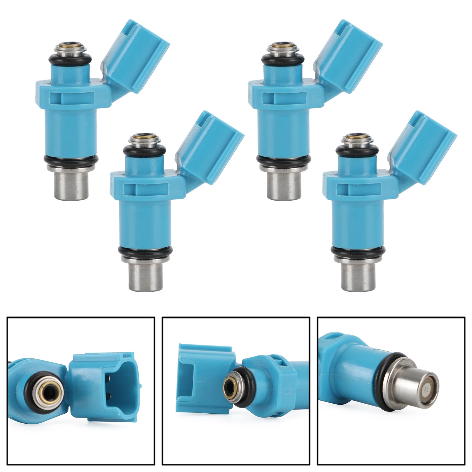 4 STUKS Brandstof Injectoren 6C5-13761-00-00 Fit Yamaha 40HP 50HP 60HP 4 Takt 6C5-13761 Generieke