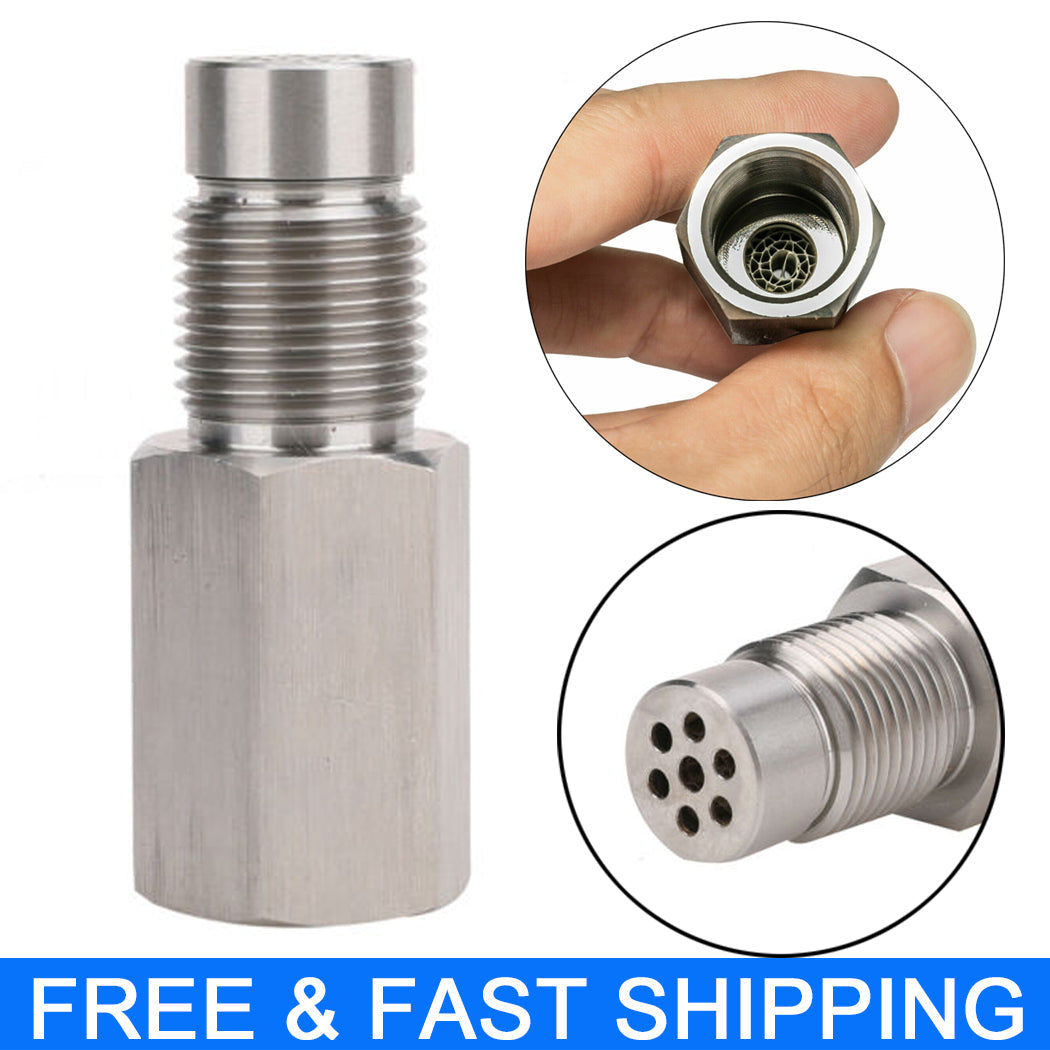 Syre O2 -sensor Cel Check Engine Light Adapter Cel Eliminator Mini Catalytic Converter Passar alla modeller generiska