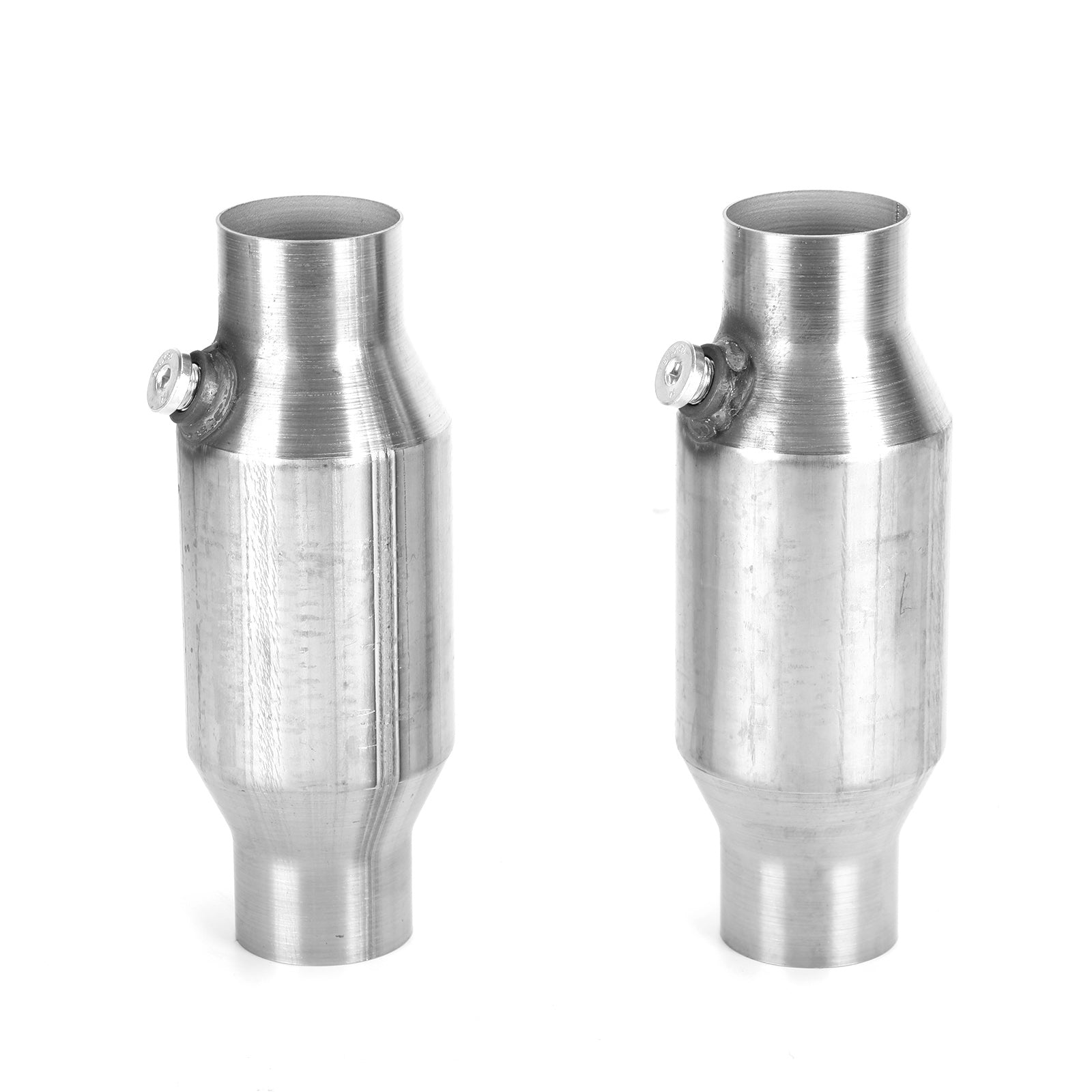 2X 2.5" Convertisseur catalytique universel haut débit en acier inoxydable 425250 générique