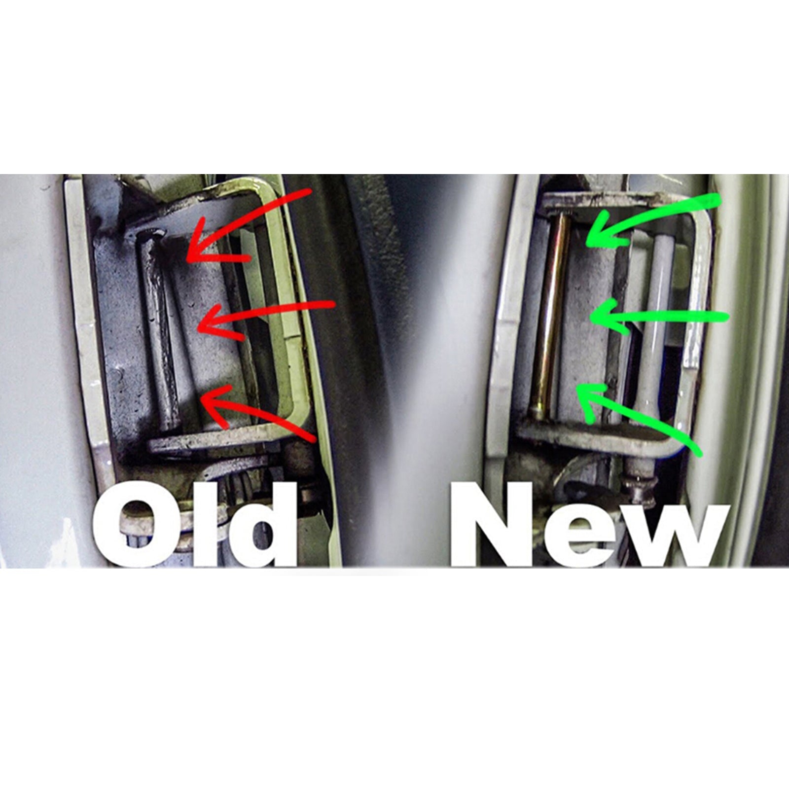 Nytt dörrgångjärnspinbussning för 1994 - 2004 Chevy S10 GMC S15 2door Generic