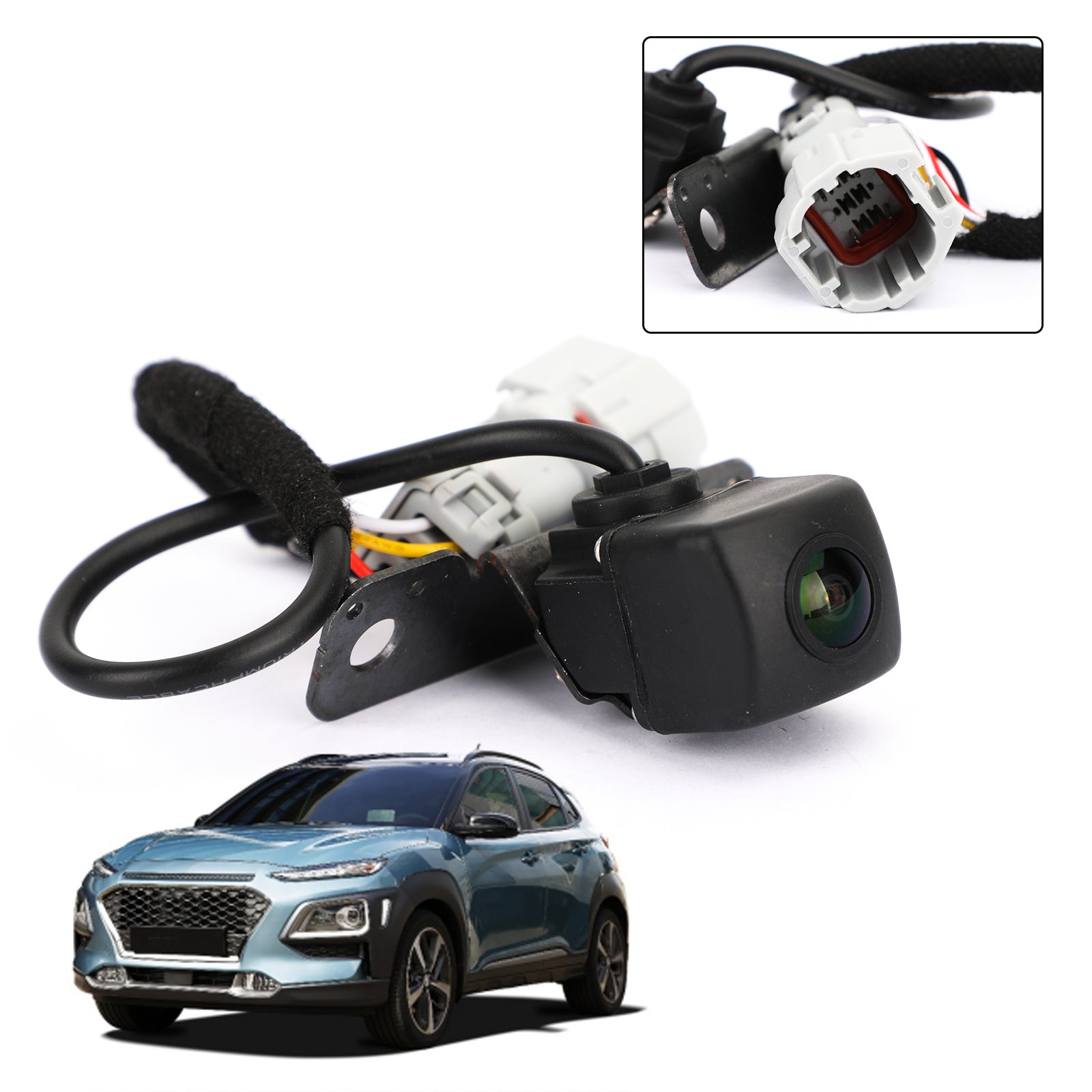 För Hyundai Santa Fe 2013-2016 Backkamera med hjälp av backfunktion 95760-2W000 Generisk