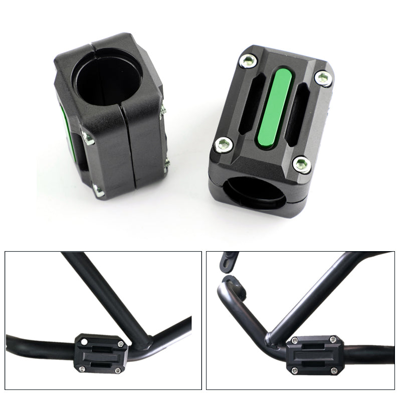 22mm 25mm 28mm Motorcykelmotor Frame Bar Slider Pads Generic