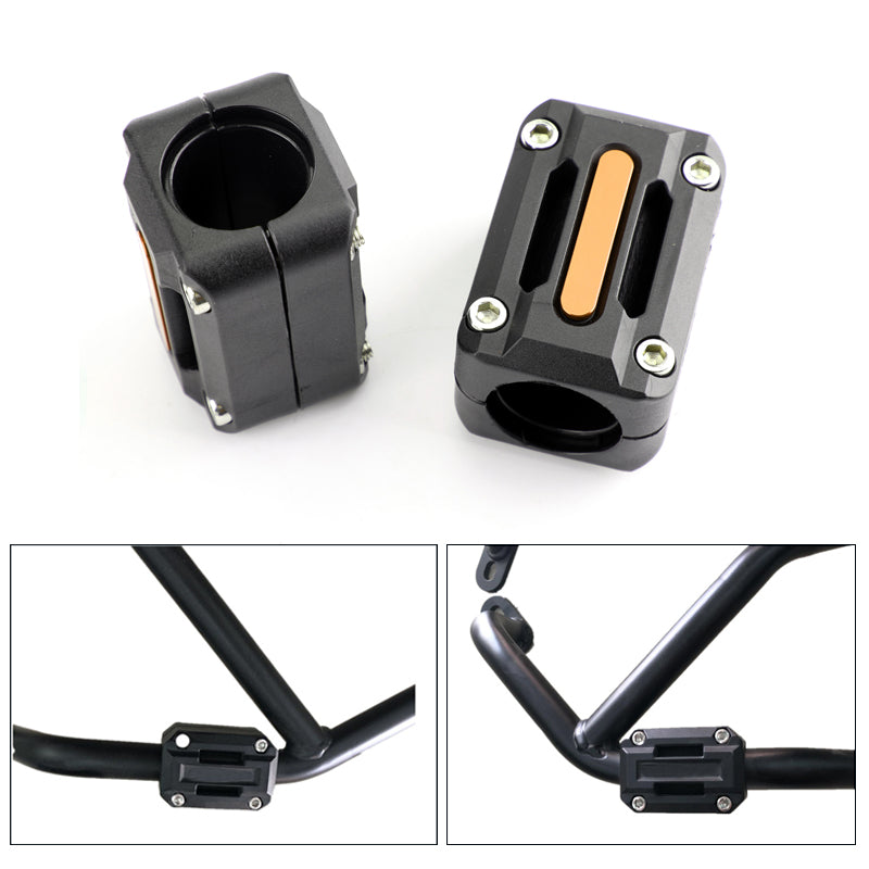 22mm 25mm 28mm Motorcykelmotor Frame Bar Slider Pads Generic