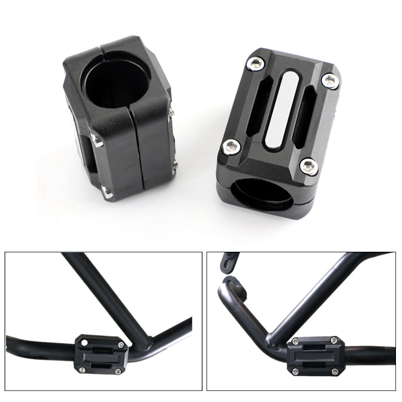 22mm 25mm 28mm Motorcykelmotor Frame Bar Slider Pads Generic