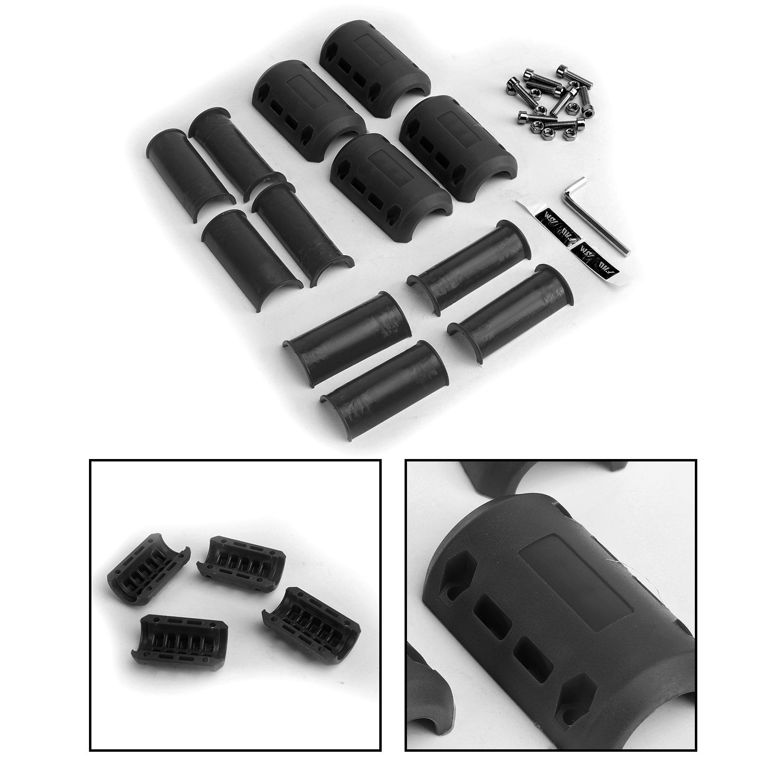 Bloc de pare-chocs de protection contre le moteur Bloque de pare-chocs 22-28 mm pour BMW R1200GS F700/800GS générique