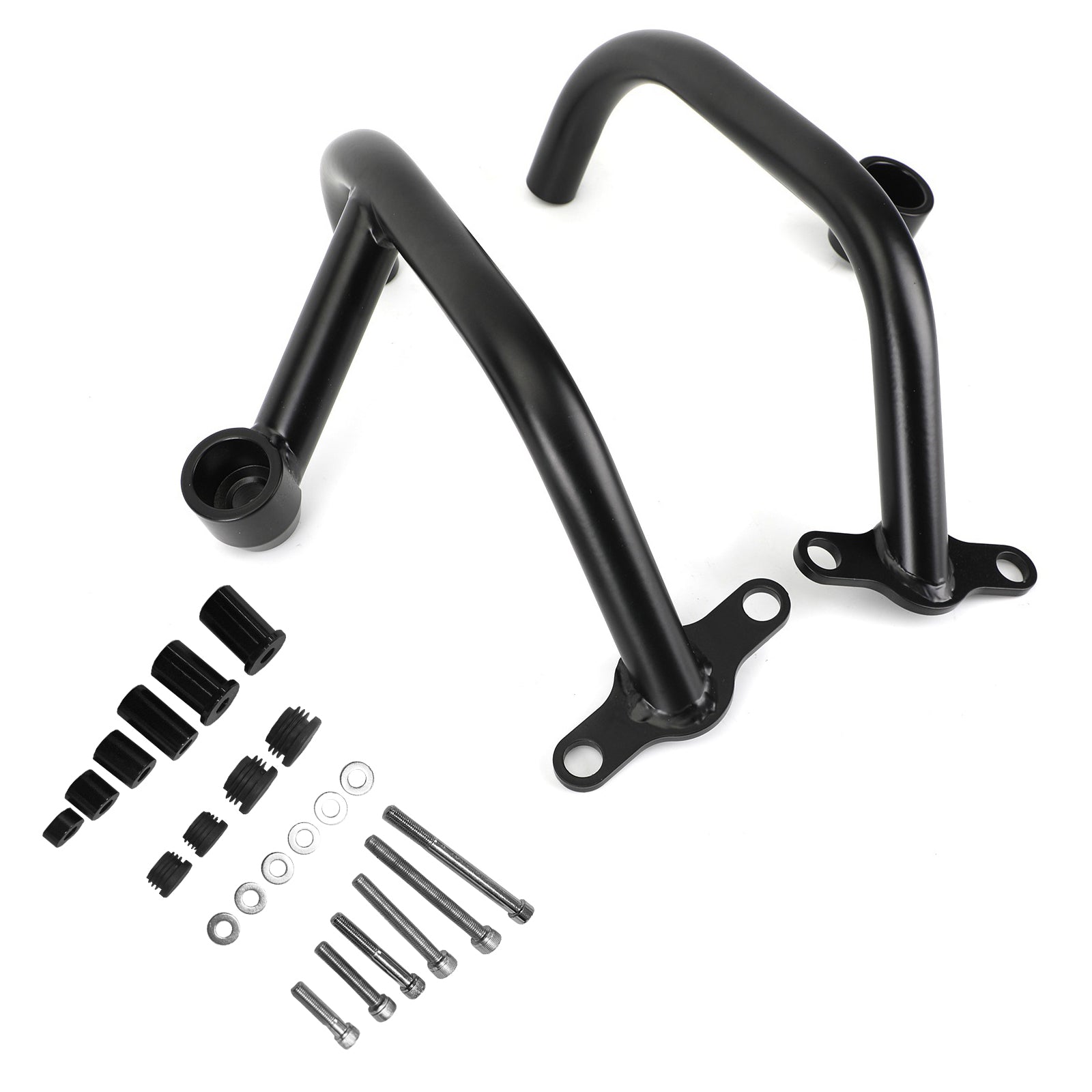 2020-2023 Kawasaki Z900 Z 900 Black Engine Guards Frame Crash Bars