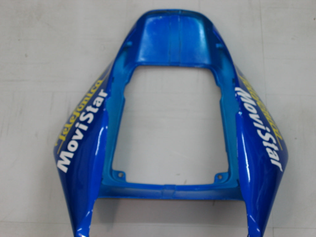 2004-2005 Honda CBR 1000 RR Amotopart Fairings Blue Checker Movistar Racing Custov Cooling
