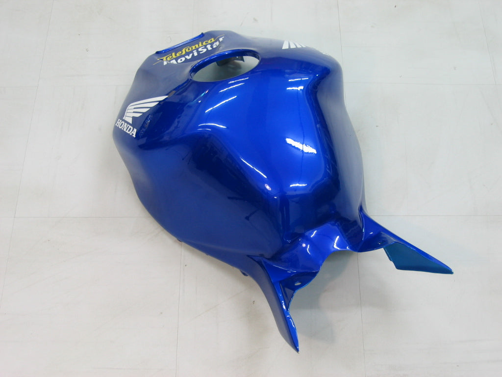 2004-2005 Honda CBR 1000 RR Amotopart Fairings Blue Checker Movistar Racing Custov Cooling