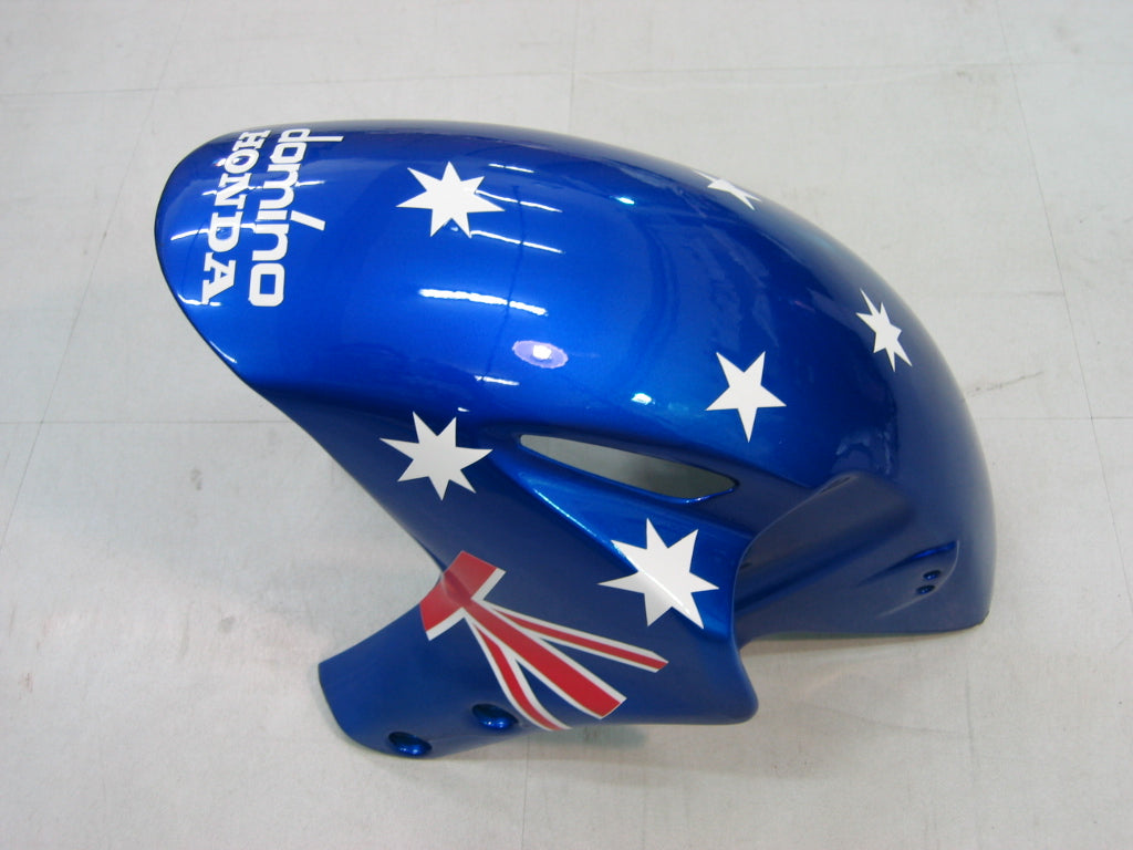 2004-2005 Honda CBR 1000 RR Carénages Amotopart Carénage personnalisé Honda Racing Customs multicolore