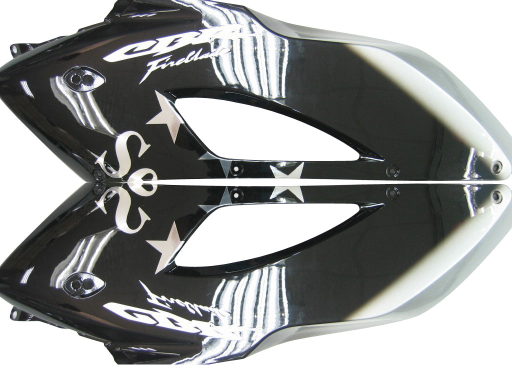 2004-2005 Honda CBR 1000 RR Amotopart carenados negro SevenStars Racing carenado personalizado