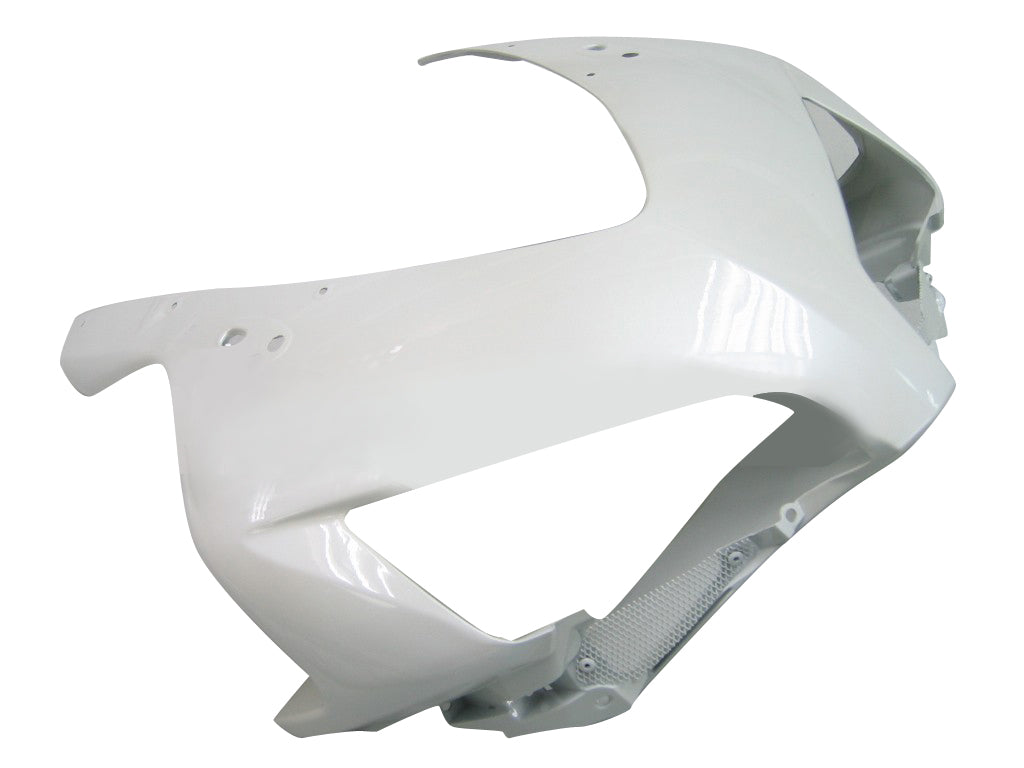 2004-2005 Honda CBR 1000 RR Amotopart Faquings White Metallic Silver CBR Racing Custov Cooling