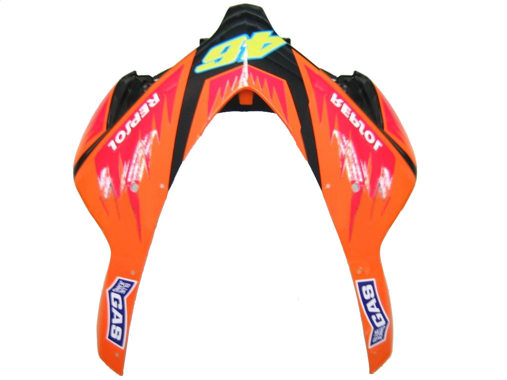 2004-2005 Honda CBR 1000 RR Black Jaune Valentino Rossi Racing Racing Amotopart Fairings