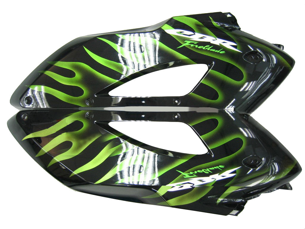 Honda CBR 1000 RR 2004-2005 Noir & Carénages Amotopart Green Flame Racing