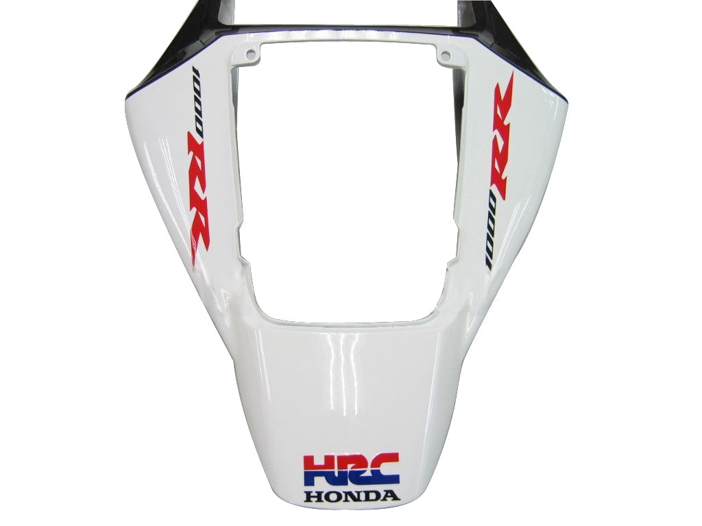 Honda CBR 1000 RR Blanche 2006-2007 & Carénages Playboy Racing noirs génériques