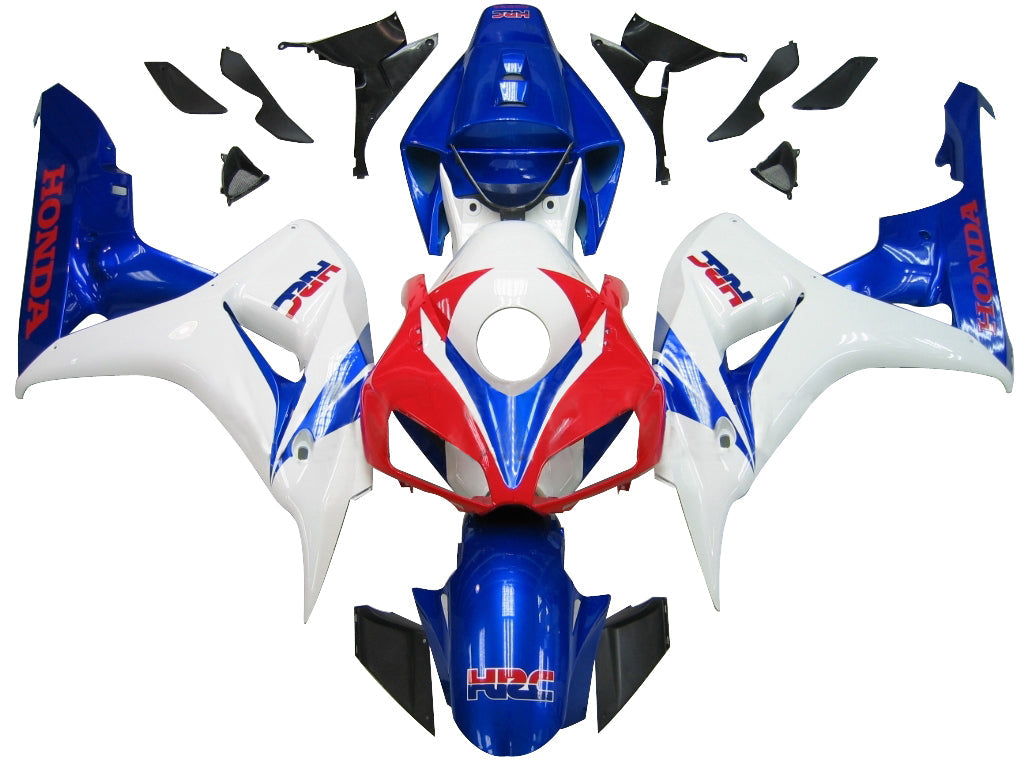 2006-2007 Honda CBR 1000 RR RR Blanc rouge Blue HRC Racing Fairings générique