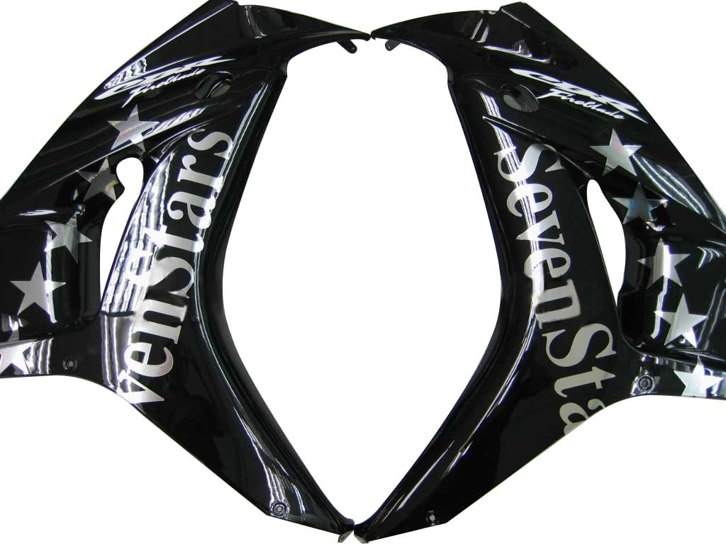 2006-2007 Honda CBR 1000 RR Black Sevenstars Racing Fairings générique