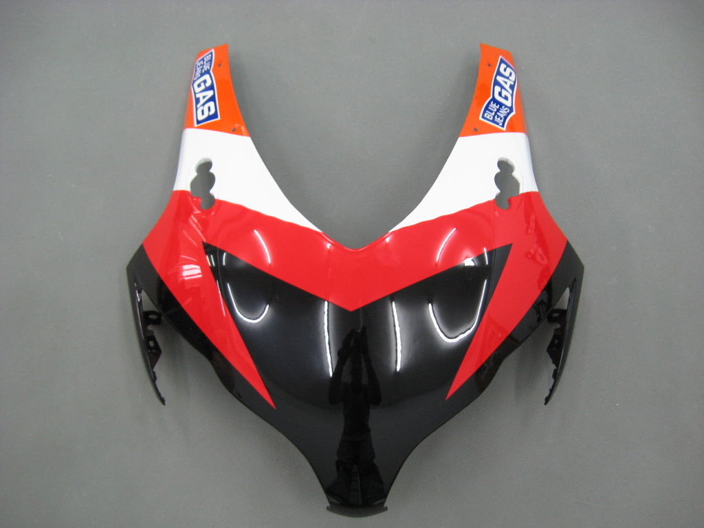2008-2011 Honda CBR 1000 RR Amotopart Fairings Black Orange Repsol Racing Custov Cooling