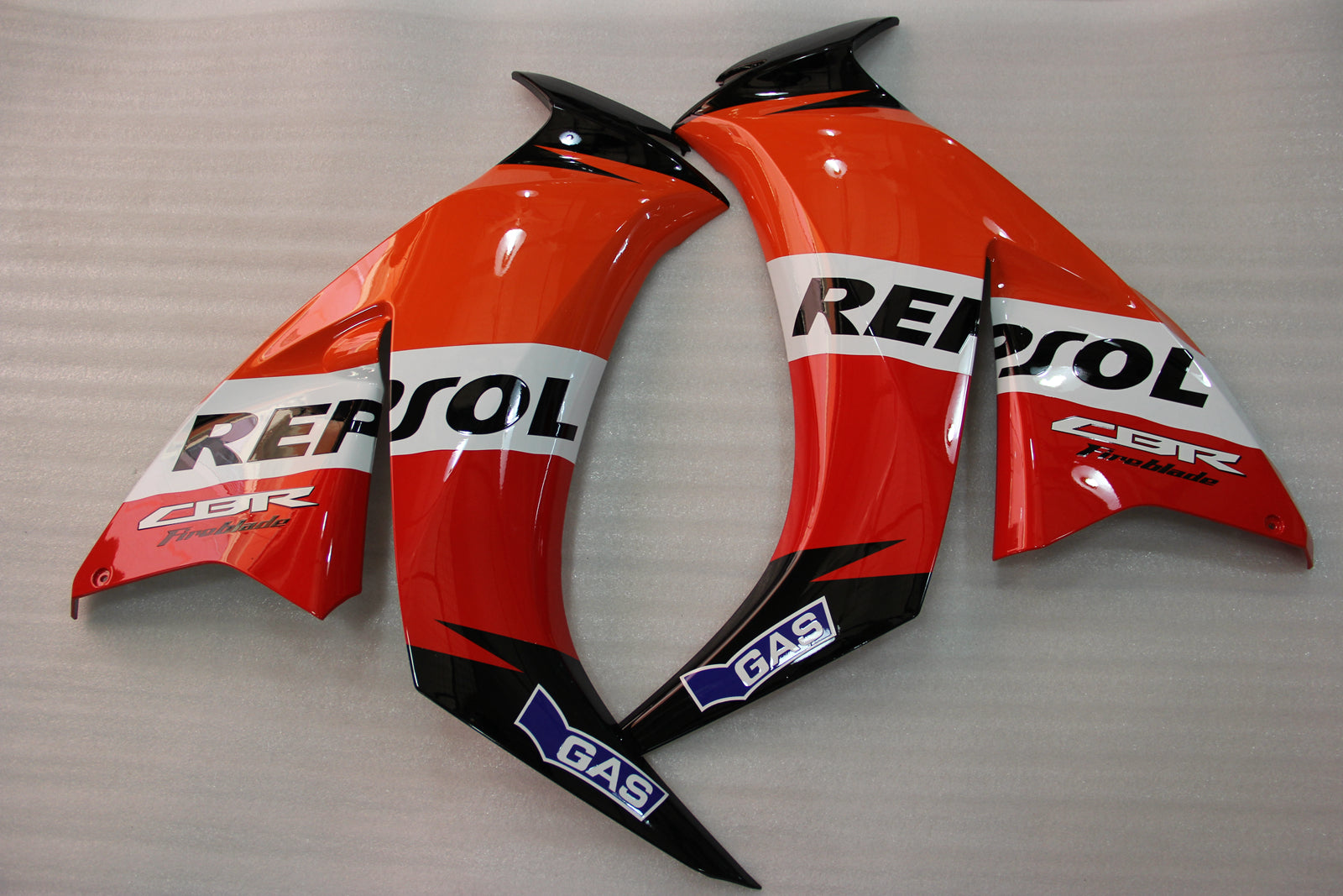 2012-2016 Honda CBR1000RR Repsol Carenados de carreras naranjas genéricos
