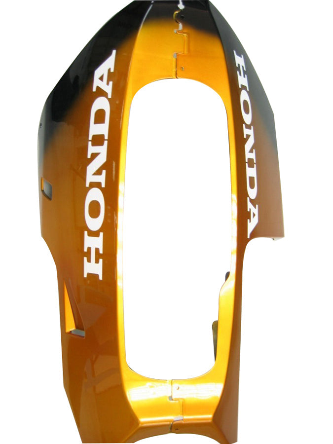 Kåper 2003-2004 Honda CBR 600 RR Svart & Gold Flame Racing Generisk