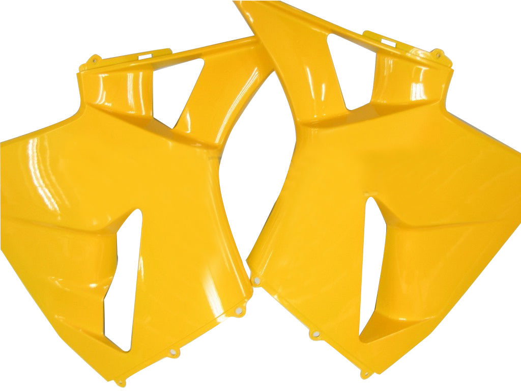Carénages 2003-2004 Honda CBR 600 RR Jaune & Générique CBR Racing argenté