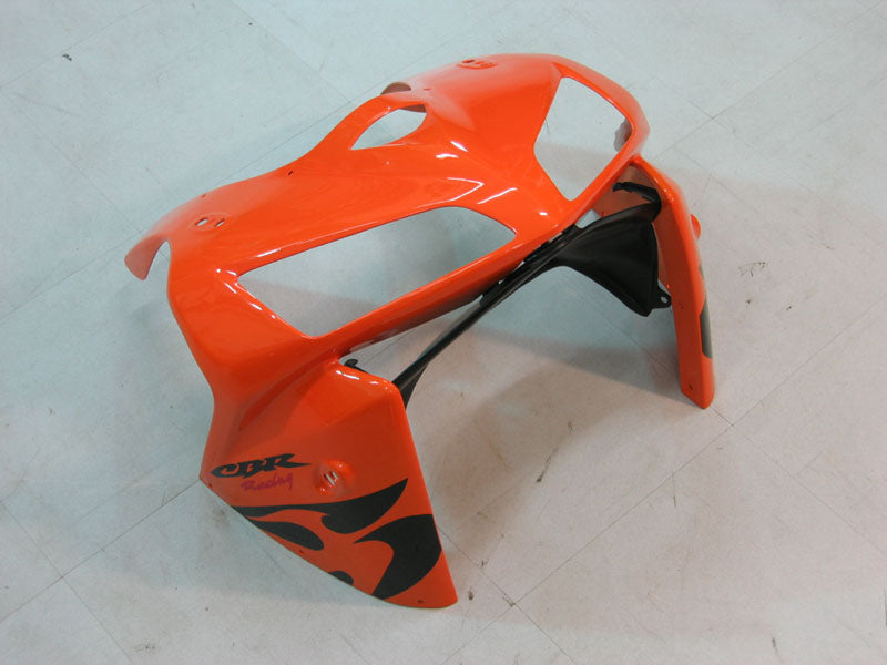 Carénages Honda CBR 600 RR Orange 2005-2006 & Honda Racing générique tribal noir