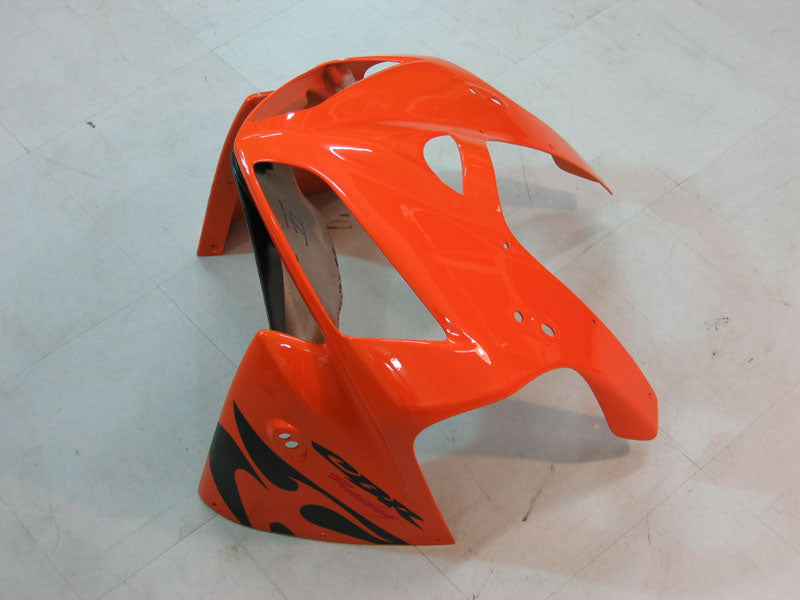 Carénages Honda CBR 600 RR Orange 2005-2006 & Honda Racing générique tribal noir