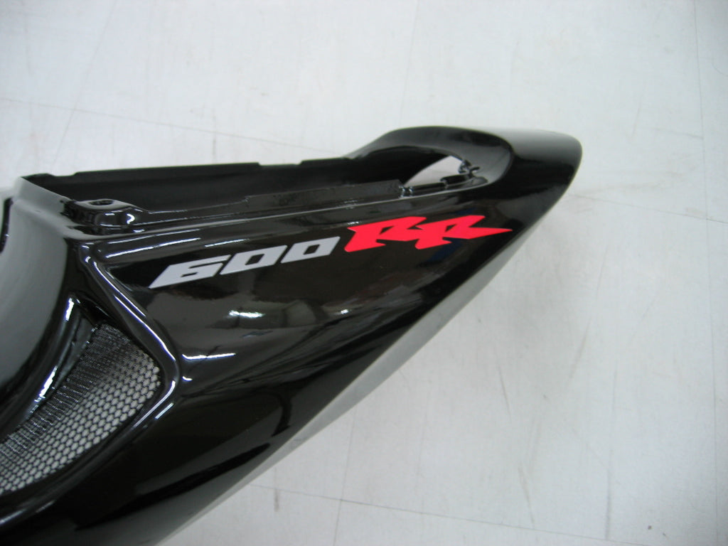 Honda CBR 600 RR, rok výroby 2005-2006, čierna & Strieborné kmeňové tetovanie Racing Fairings Generic