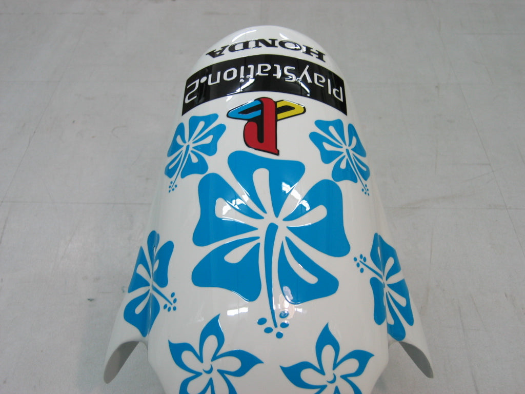 2005-2006 Honda CBR 600 RR Multi-Color Azzurro Floral Racing Faquing Generic