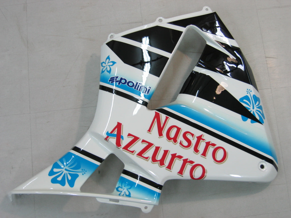 2005-2006 Honda CBR 600 RR Multi-Color Azzurro Floral Racing Faquing Generic
