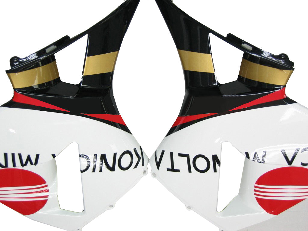 2005-2006 Honda CBR 600 RR Red White Black Konica Racing Fairings Generic