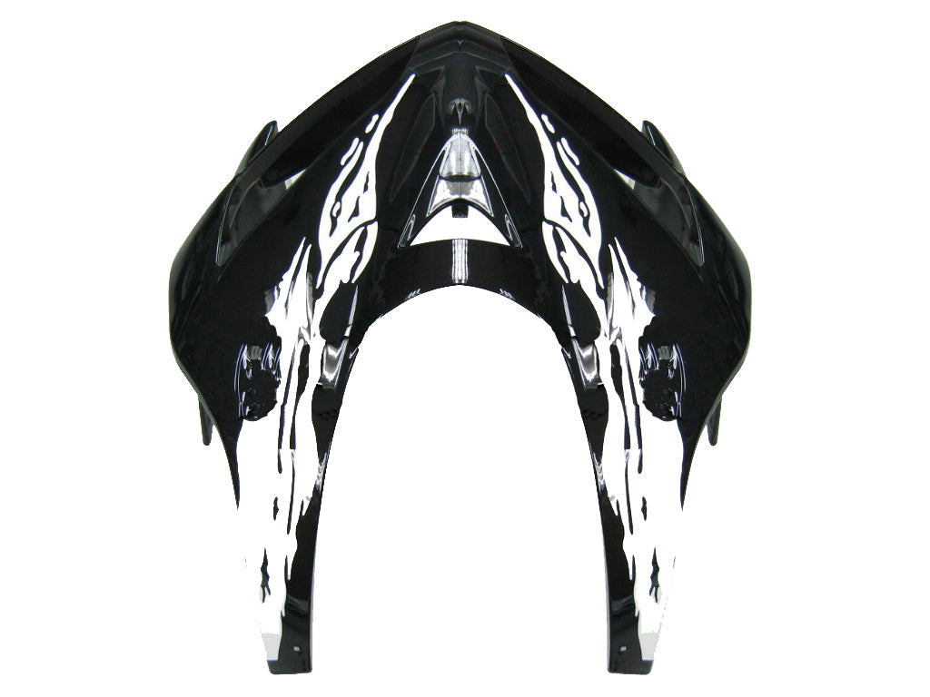 Honda CBR 600 RR Branca 2005-2006 & Carenagens Tribal Racing Genéricas Pretas