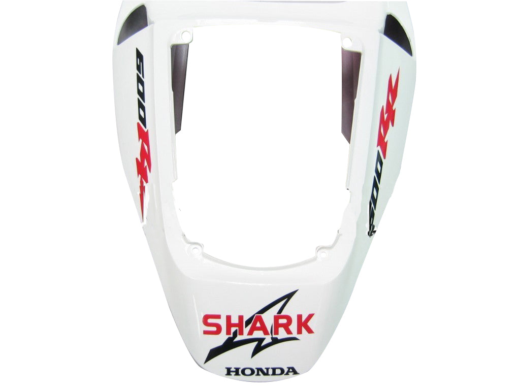 Honda CBR 600 RR 2005-2006 Blanc Noir & Carénages Red Flame Racing génériques