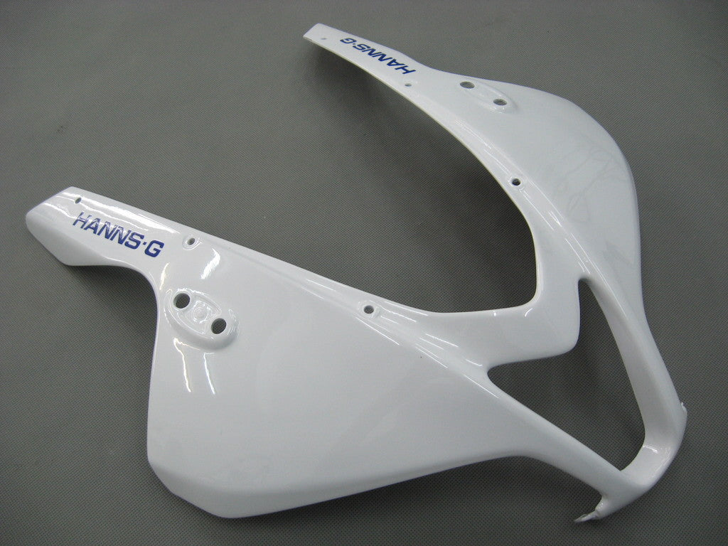 2007-2008 CBR600RR Karosseri Kåpa Vit & Svart ABS formsprutad plastset generiskt