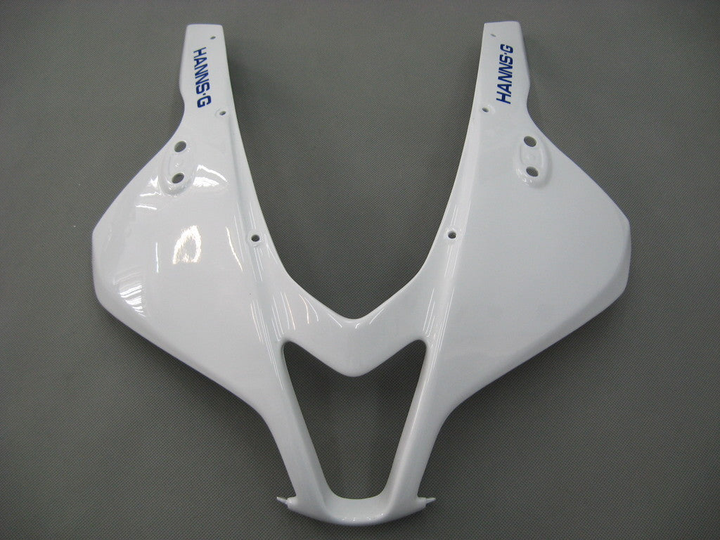 2007-2008 CBR600RR Bodywork Fairing White & Black ABS Injection Molded Plastics Set Generic