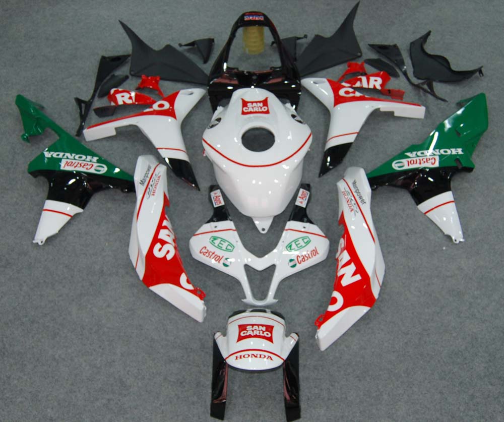 2007-2008 Honda CBR 600 RR Multi-couleur San Carlo Racing Fairings générique
