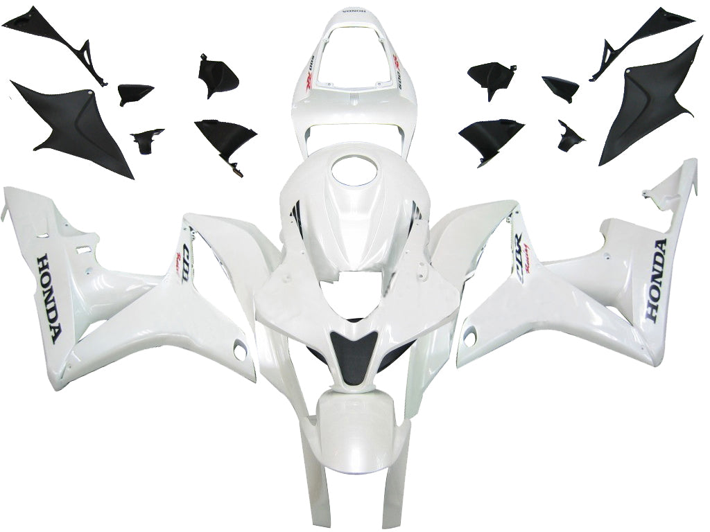 Kit de carenado blanco Honda CBR600RR 2007-2008