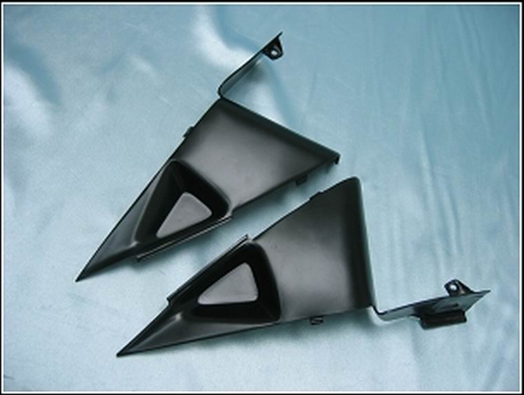 2007-2008 CBR600RR carrosseriekuip blauw ABS spuitgegoten kunststoffen set algemeen