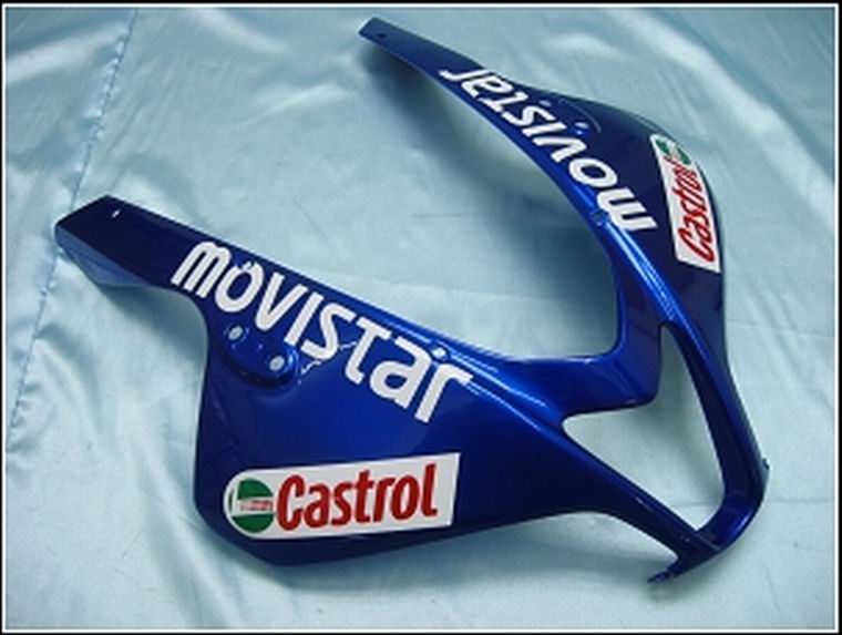 2007-2008 CBR600RR Bodywork Wording Blue Abs Vstrekované formované plasty sada generických