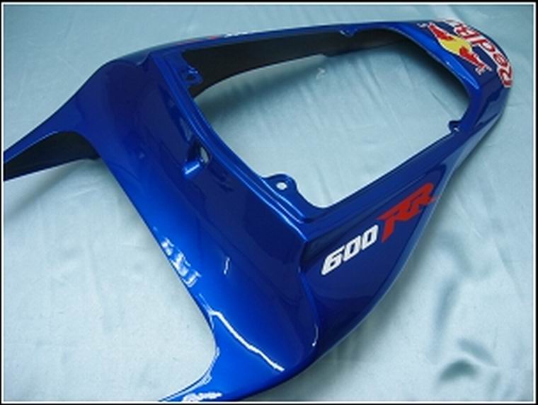 2007-2008 Honda CBR 600 RR Blue Red Bull Racing Fairings générique