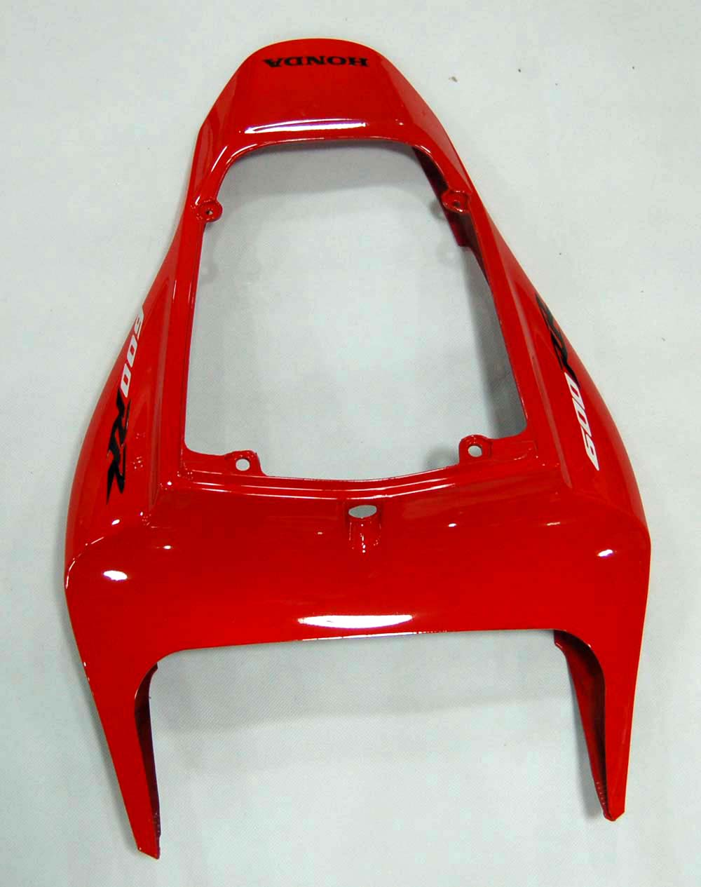 2009-2012 Honda CBR 600 RR Vermelha & Carenagens CBR Racing Pretas Genéricas