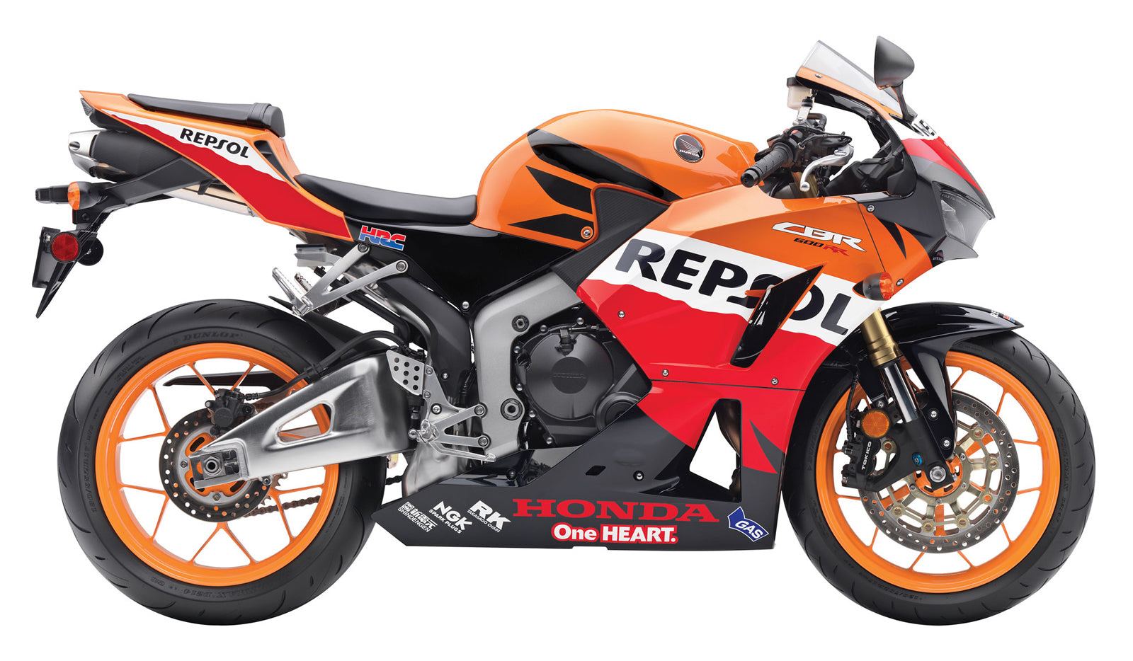 2013-2023 Honda CBR600RR čierne CBR generické kapotáž