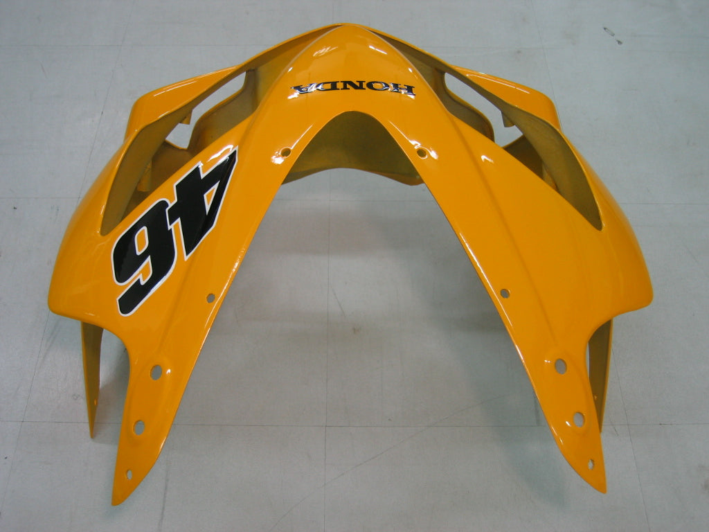 2001-2003 Honda CBR 600 F4i Yellow No.46 Azzurro Racing Fairings Generic