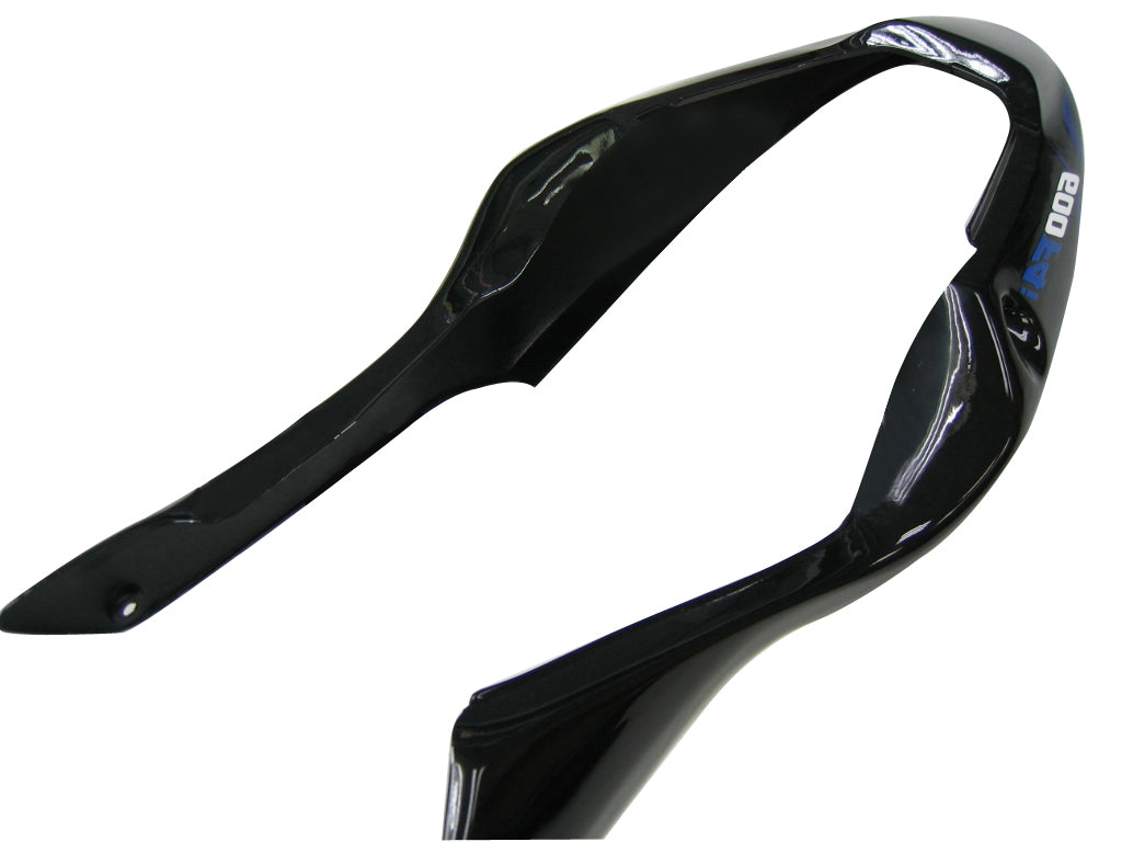 2004-2007 Honda CBR 600 F4i Zwart & Blue Flame Racing Kuipen Generiek