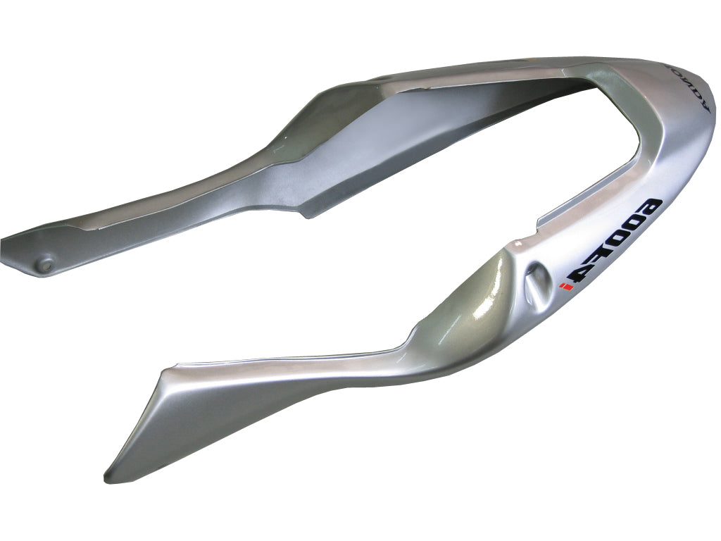Honda CBR 600 F4i, strieborná, 2004-2007 & Čierne F4i Racing Fairings Generic
