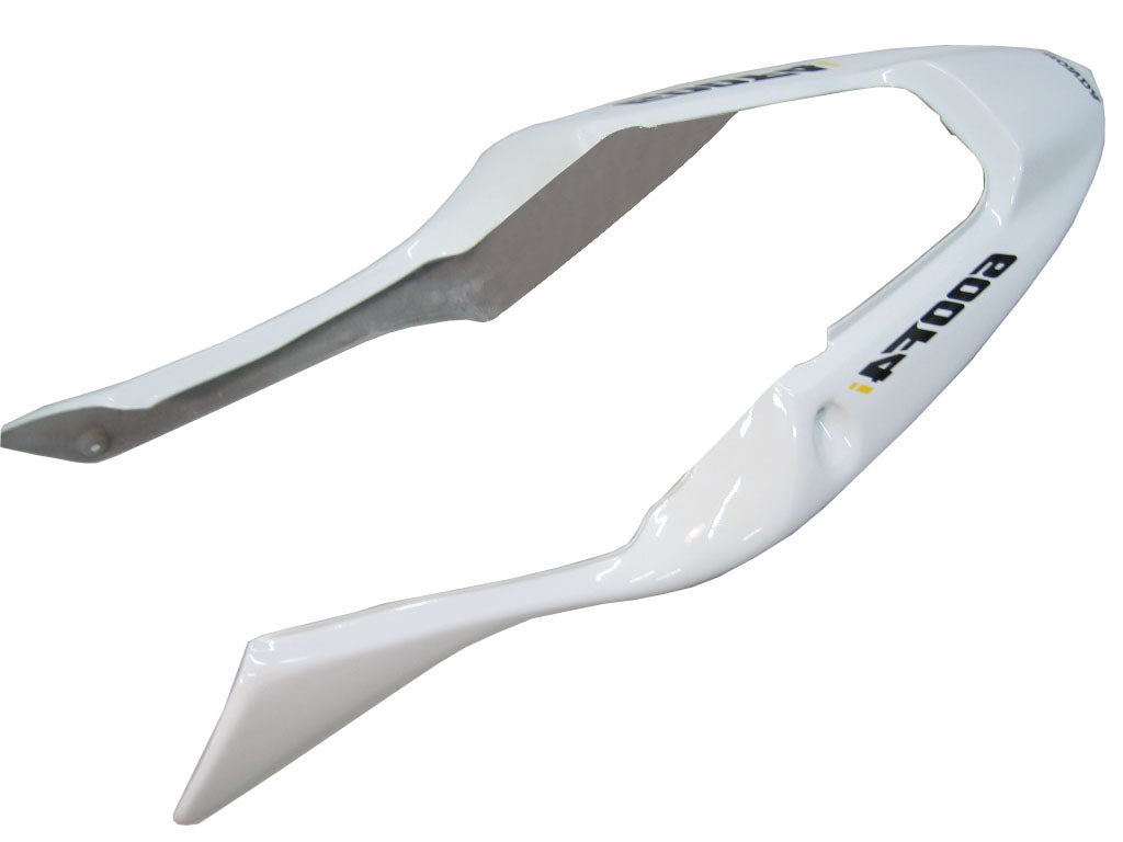 Honda CBR 600 F4i Branca 2004-2007 & Carenagens de corrida F4i pretas genéricas