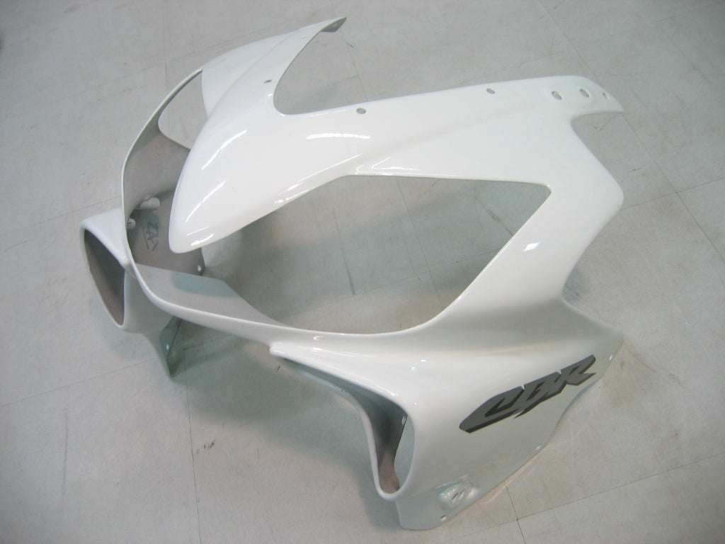 Honda CBR 600 F4i, rok výroby 2004-2007, čierna & Biele F4i Racing Fairings Generic