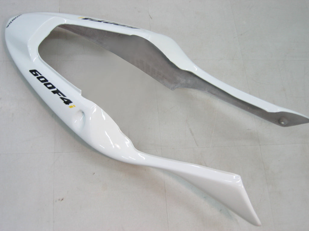 Honda CBR 600 F4i, rok výroby 2004-2007, čierna & Biele F4i Racing Fairings Generic
