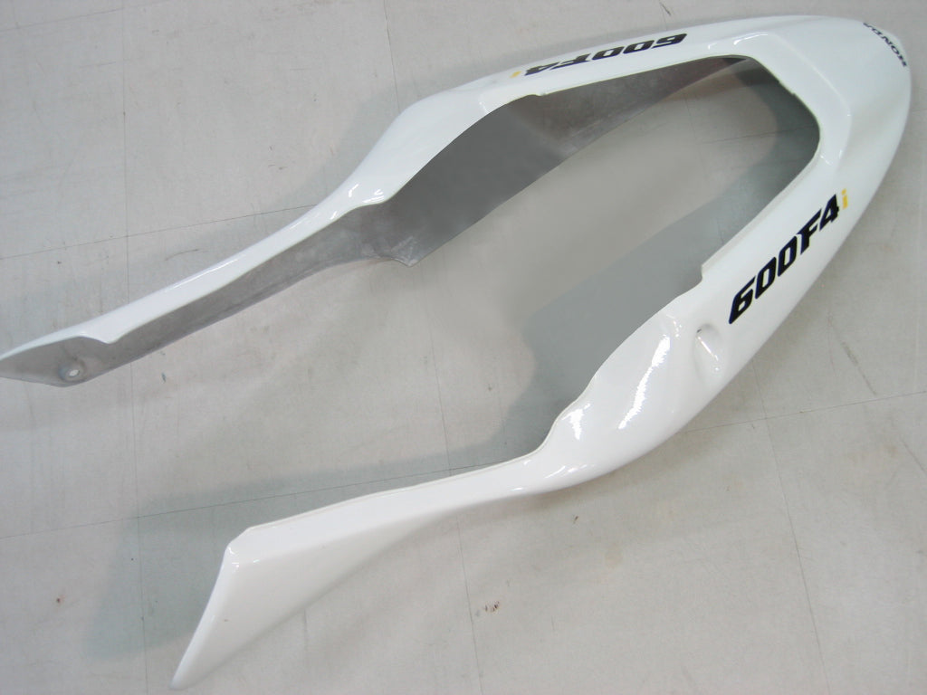 Honda CBR 600 F4i, rok výroby 2004-2007, čierna & Biele F4i Racing Fairings Generic
